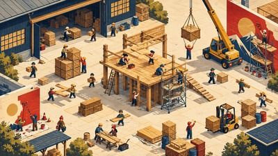 Açık Depo sandbox oyununda ortak alanı düzenleyen oyuncular